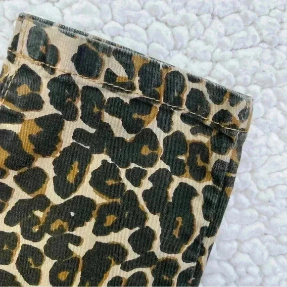 We The Free Animal Print Highrise Skinny Pants Jeggings Size 26 - Picture 6 of 14